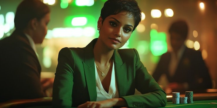 প্রসপেরিটি ফরচুনের নীল থিমভিত্তিক দৃশ্য